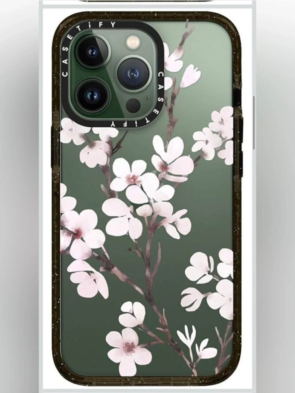 Casetify Floral Cherry Blossom Durable Clear Phone Case for iPhone 15 Pro Max
